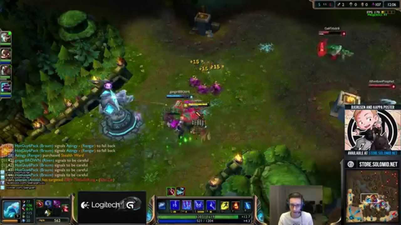 lol patch notes TSM Bjergsen Anivia vs Katarina [Challenger Ranked solo queue mid]