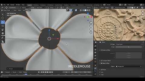 Decoration Modeling in Blender 2.9 Part 1
