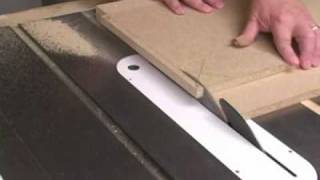 5Cut Table Saw Sled Fence Test