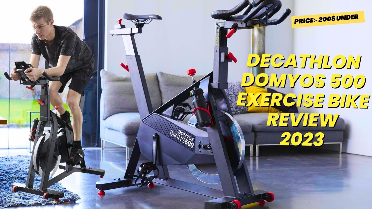 DECATHLON DOMYOS 500 EXERCISE BIKE REVIEW [2023] THE DOMYOS AND DECATHLON  EXERCISE BIKES - YouTube