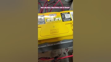 How Long Does a Dead Battery Take to Charge?