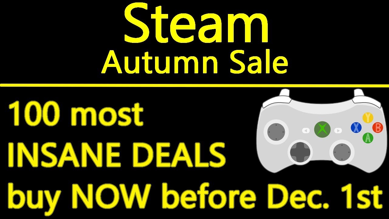 100 most INSANE DEALS in steam's autumn sale, BUY THESE NOW before it's too late