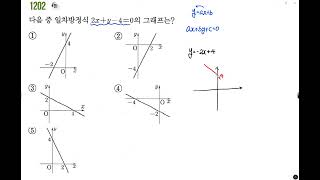 [쎈 중등수학 2-1] 1202번