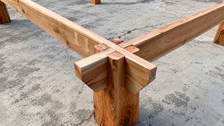 No Screws No Nails Japanese Carpenter Builds Incredible Furniture Using Only Wood