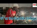 See how the Gambia college students welcome artist ST Brikama Boyo on Stage