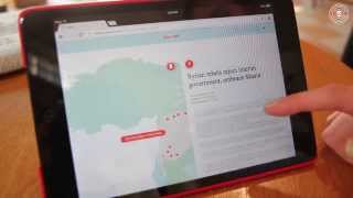 Pinpoint - News and Travel iPad App Prototype screenshot 5