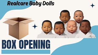 Open/Unbox 5 Realcare Babies with me!