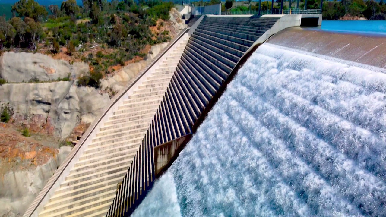 Cotter Dam in Spring, Canberra Australia - DJI Mini 2 drone cinematography