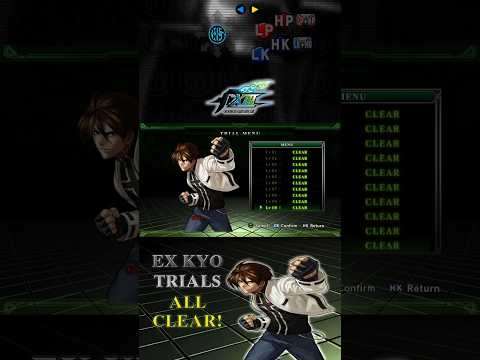 KOF XIII EX Kyo Trials (with inputs)