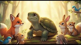 Turtle's Big Race, kids story, animal story, turtle story, Toby the Tiny Turtle, bedtime stories,