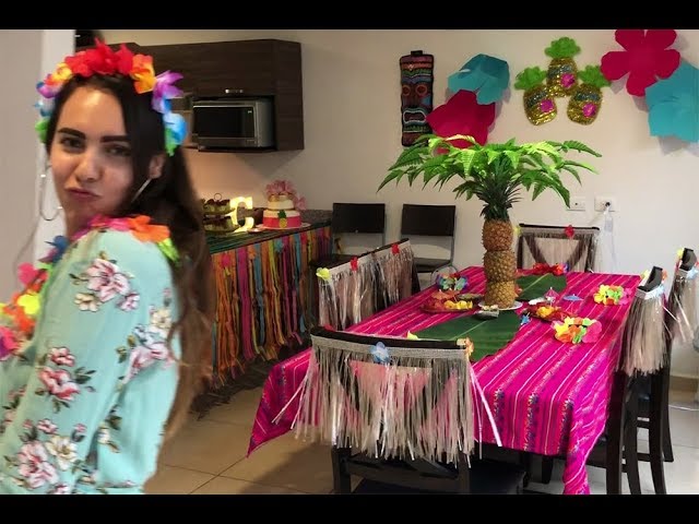 COMO ORGANIZAR UNA FIESTA HAWAIANA?