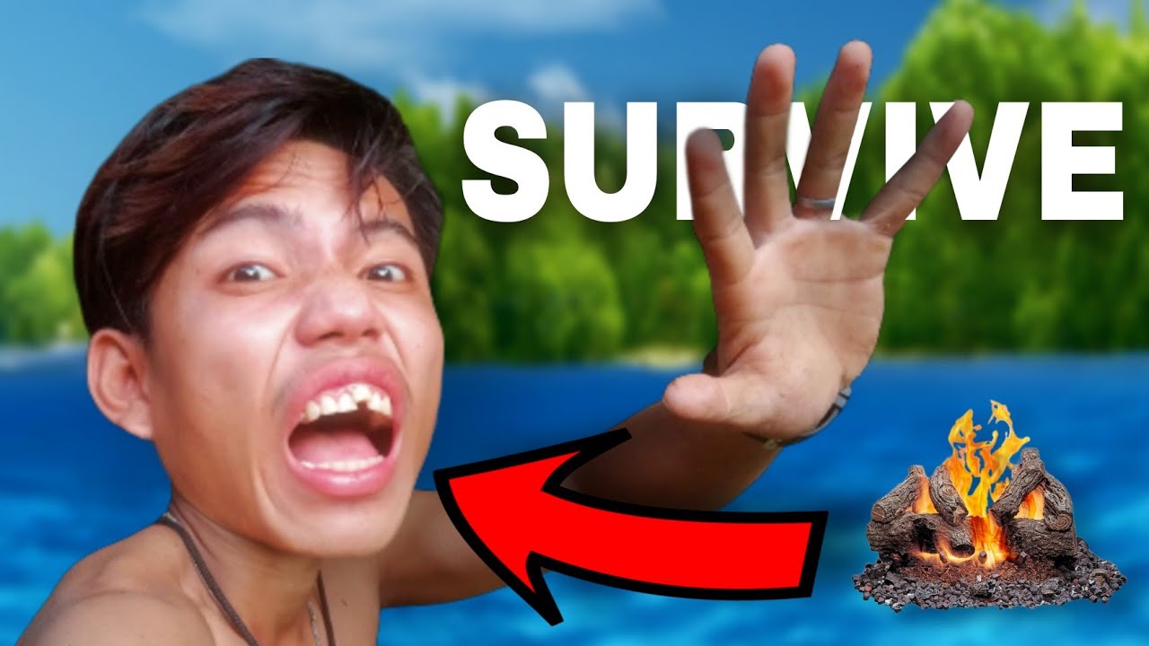 Surviving 24 Hours Straight in a Forest - YouTube