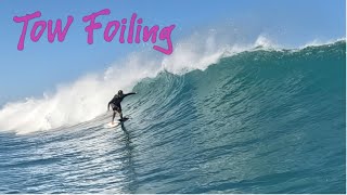Tow foiling in Western Australia
