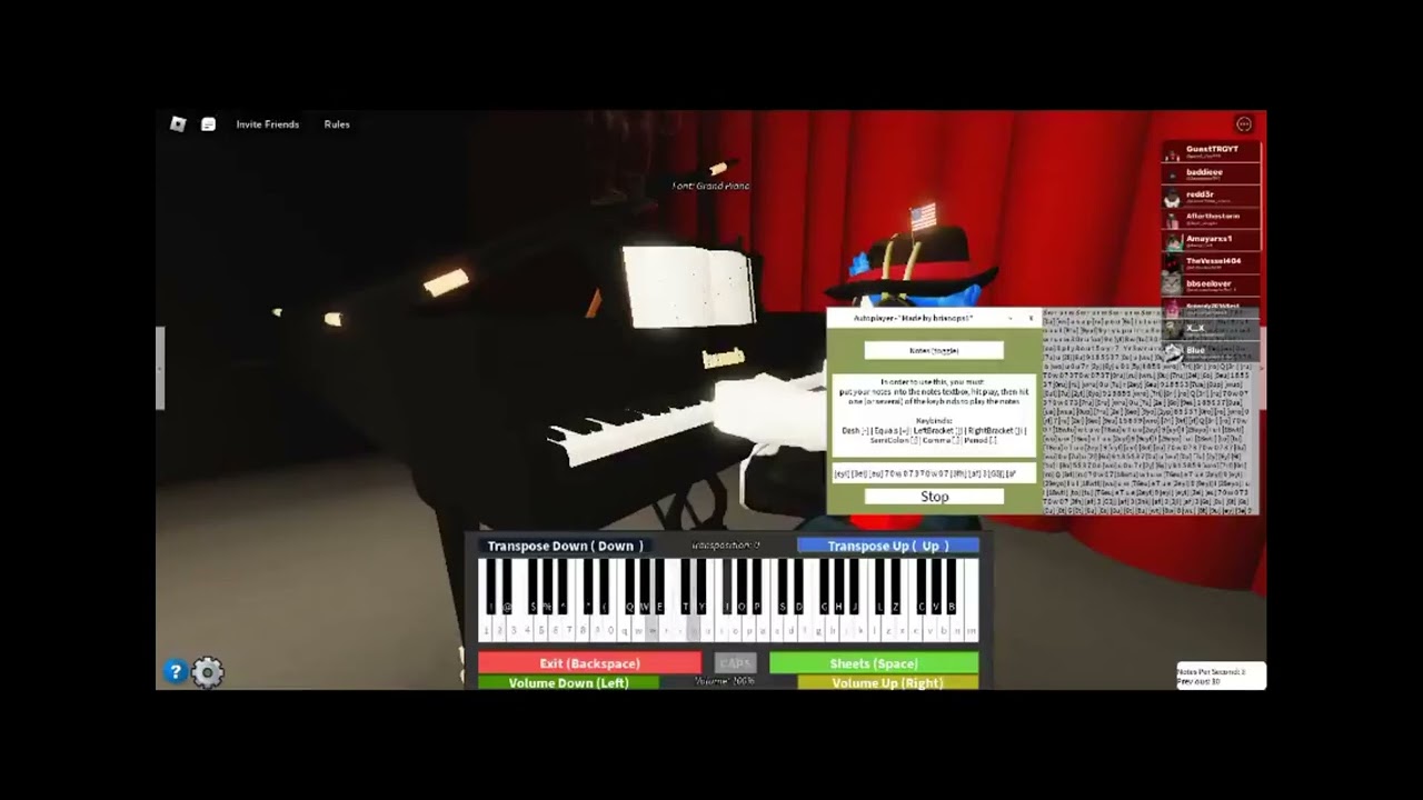 Nothing Else Matters Metallica ROBLOX PIANO COVER YouTube 