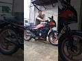 フルカウルGPZ400のエンジン始動をしていただきました。#norikh250