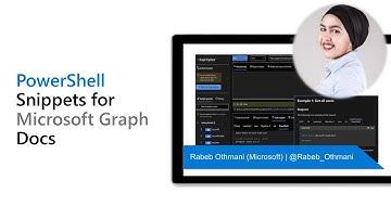 PowerShell Snippets for Microsoft Graph Docs