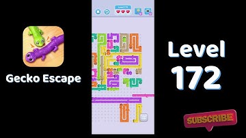 Gecko Escape Level 172 Walkthrough 🦎 | Puzzle Game Solutions & Tips | SolutionGuruji