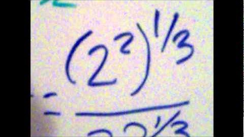 nth Roots and Rational Exponents