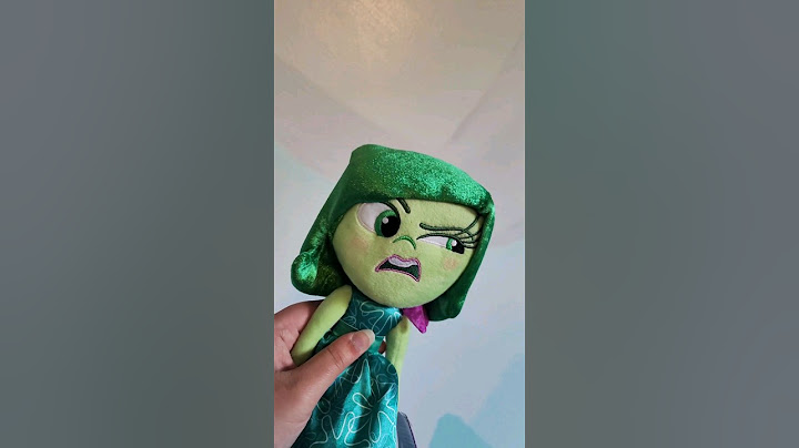 DISGUST INSIDE OUT 2 DISNEY STORE PLUSH EXCLUSIVE!
