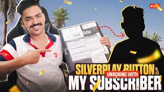 Youtube Silver Play Button Unboxing With My Subscriber ?