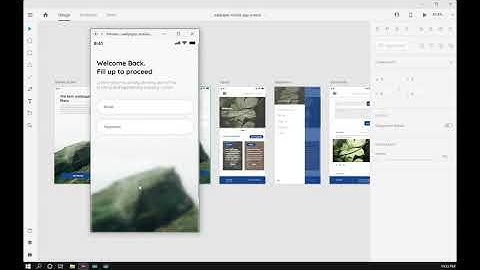 Wallpaper App Introduction | Adobe XD | UI/UX