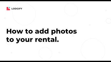 RENTAL SETUP - How to add photos to your rental