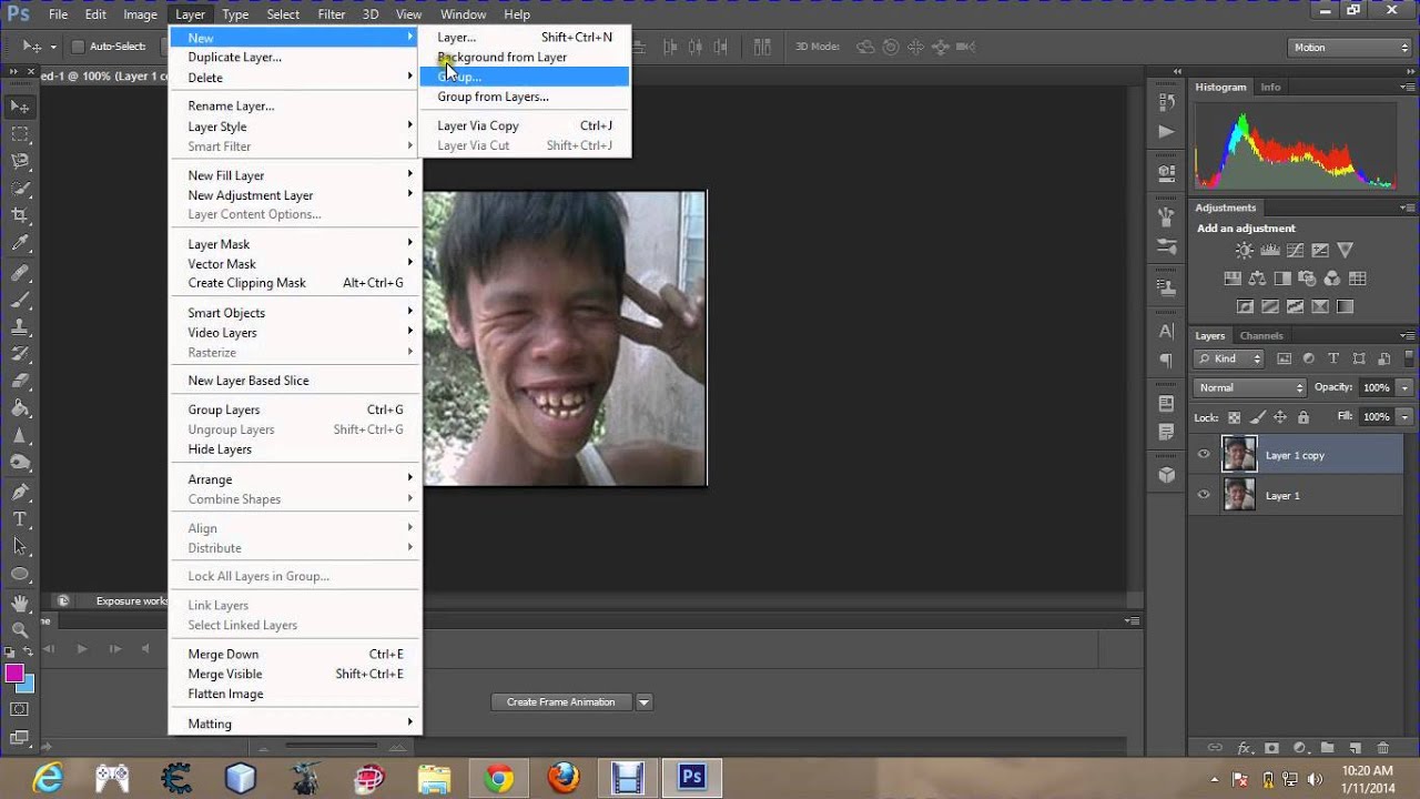 Photoshop : Memperbaiki Kualitas Foto 
