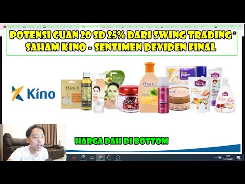 💖 Potensi cuan 20% sd 25% dari swing mingguan Saham Consumer good under value Kino sentimen deviden