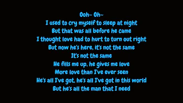 Whitney Houston - All The Man I Need (Lyrics HD)