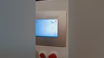 Cybelec controller 8 CYB touch 8 settings