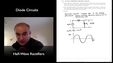 Half-Wave Rectifier Circuits