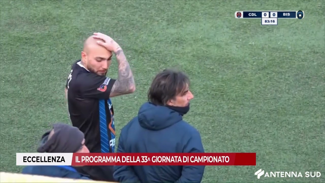 6 MARZO 2026 - ECCELLENZA: IL PROGRAMMA DELLA 33^ GIORNATA DI CAMPIONATO