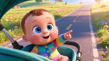 Brrrm Brrrm Highway Fun 🚗🎵🛣️ | Car Song for Kids | Learn Vehicles and Sounds