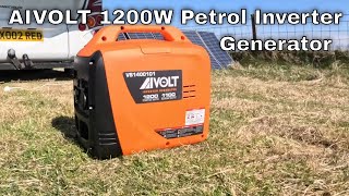 AIVOLT 1200W Petrol Inverter Generator  game changer for Van Life