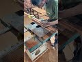 The Process of Making Wood Holes Using a Profile Machine to Create Precision Joints