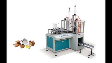 Full Automatic Paper Lunch Box Making Machine