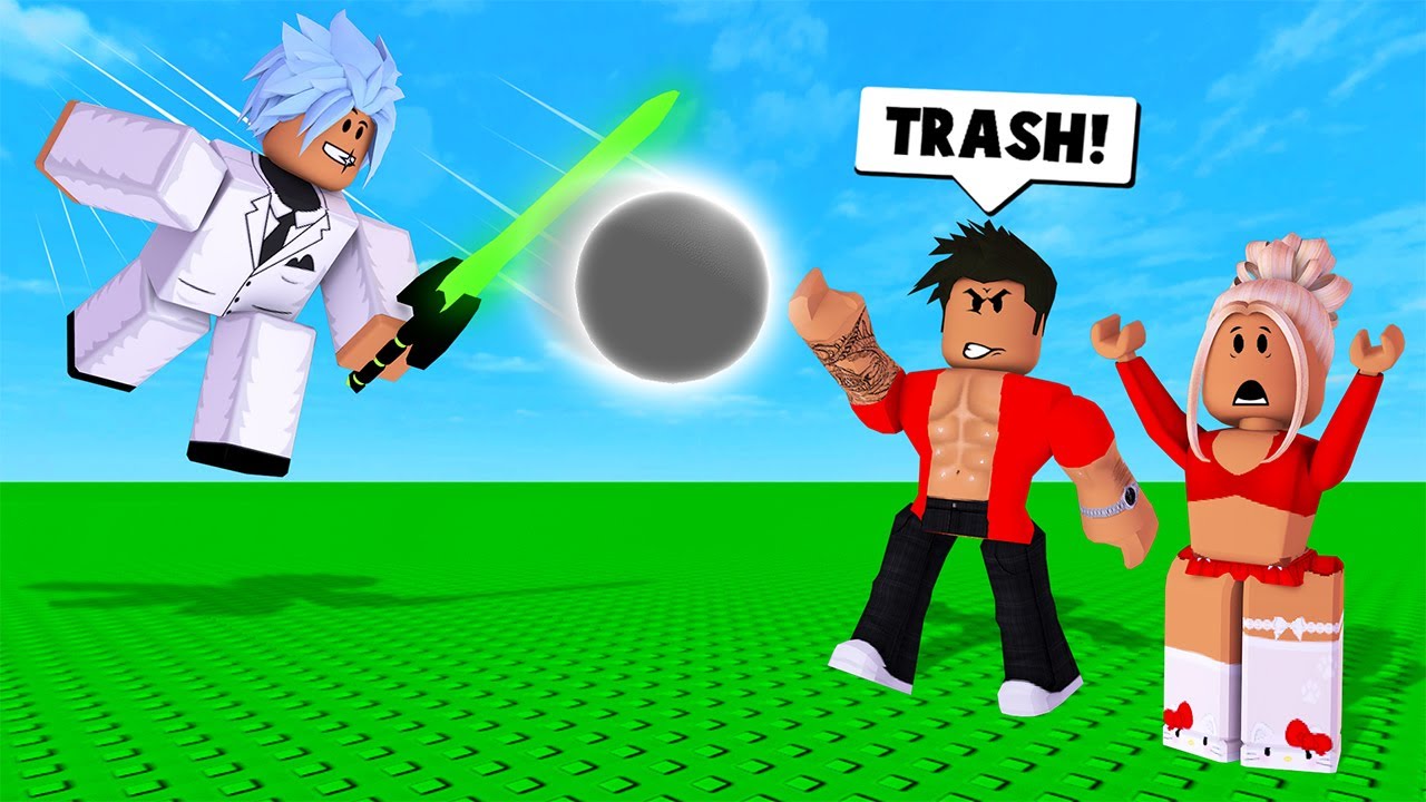 I DESTROY TOXIC TEAMERS in Roblox BLADE BALL..