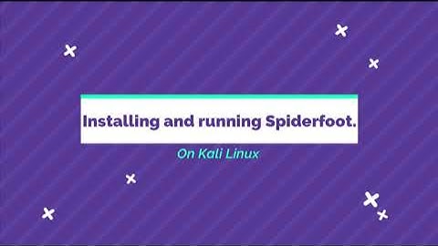 Spiderfoot Tool Installation and Domain Scanning.