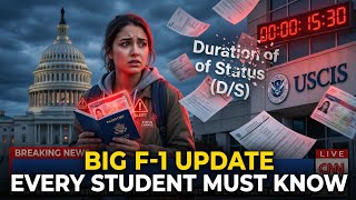 F-1 Visa Rule Change 2026: DHS Ends Duration of Status? OPT, STEM OPT & Fall 2026 Students Explained