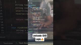 Leetcode 1545 #dsa #coding #leetcodedaily #leetcode #faang #placement #freshers #btech #mca #itjobs