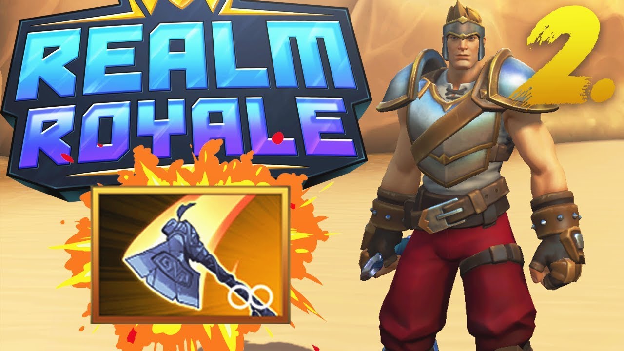 AXE OP ! Realm Royale Moments Episode 2 (Epic & Funny Moments)