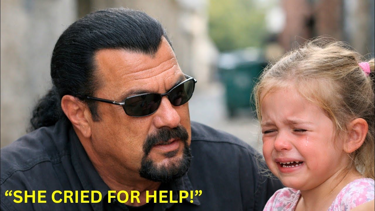Little Girl Ran to Steven Seagal Crying, ‘They’re Beating My Mama!’ — What He Did Next Shocked All..