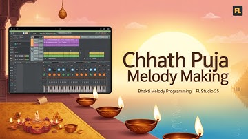 Chhath Puja Melody Making in FL Studio 25 | Bhakti Melody Programming | FL Studio Hindi Tutorial