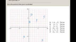 Cartesian Coordinates Exercise
