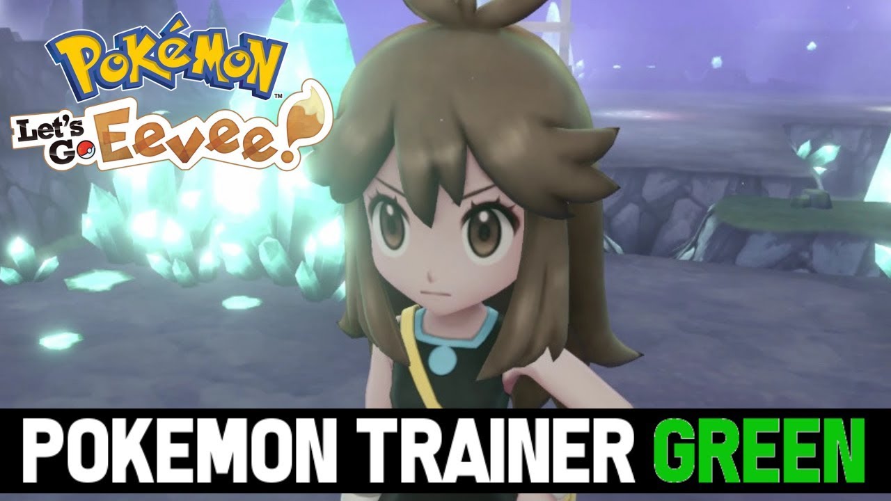 Pokemon Trainer Green  Pokemon Let's Go Eevee 