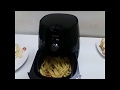 تجربة القلاية الهوائية بدون زيت بطاطس وسمبوسك ومولتن وكب كيك ِAirfryer