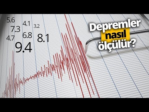 Video: Depremin şiddetini nasıl ölçeriz?