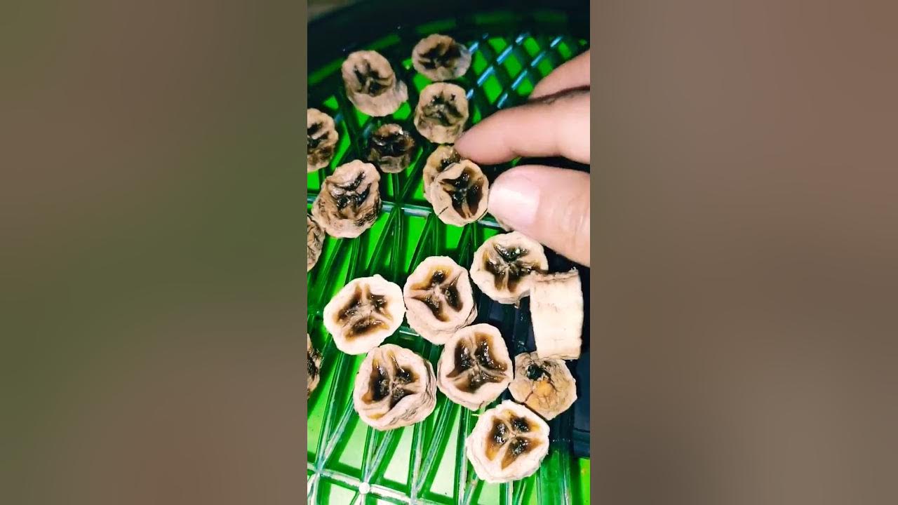Вяленый банан...Полезная вкуснотища! - YouTube
