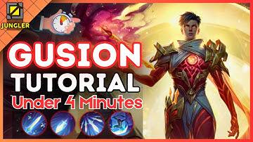 4-Minute Gusion Tutorial in the Jungle || (MLBB S34) 2024