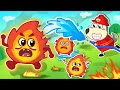 Firefighters Rescue Team + More | Fire Truck | Kids Songs &amp; Nursery Rhymes | Wolfoo and Friends